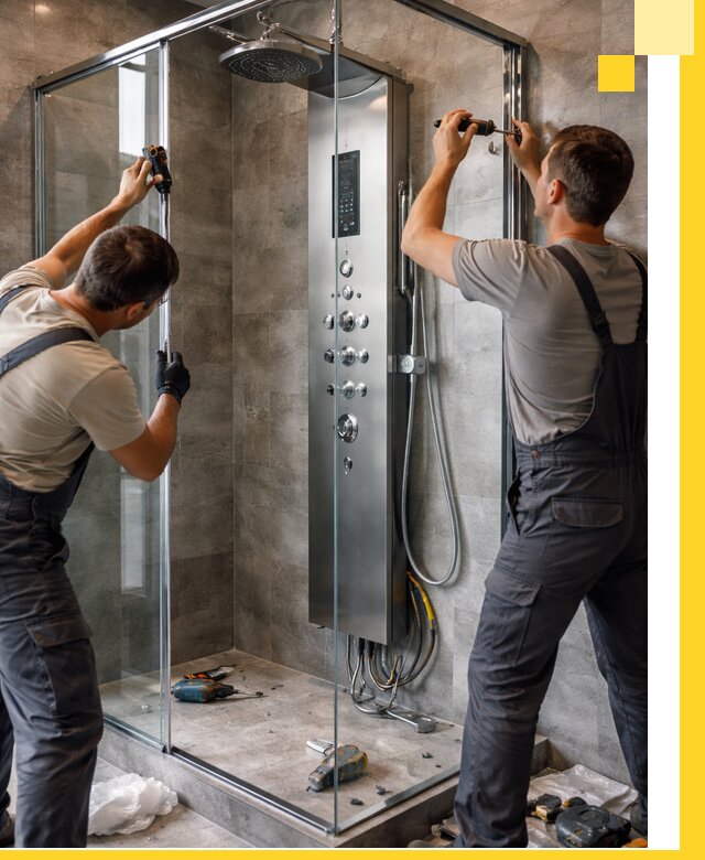 Проектирование и установка Душа впечатлений в Октябрьском