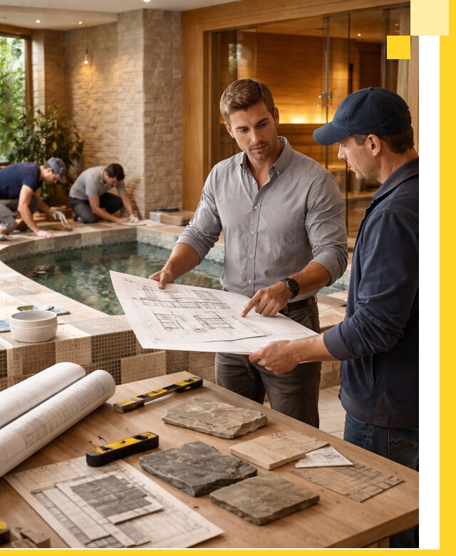 Проектирование SPA зон под ключ в Октябрьском с инженерией